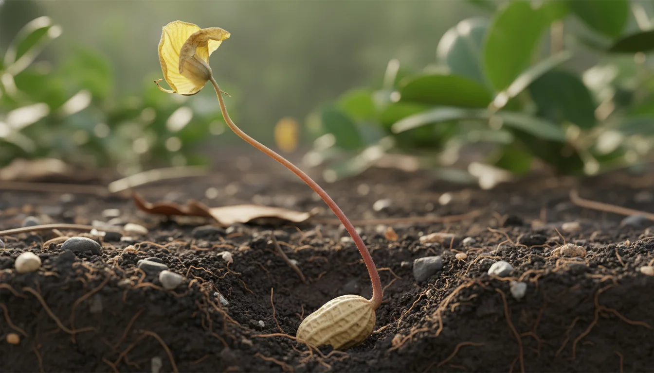 como plantar amendoim em vaso