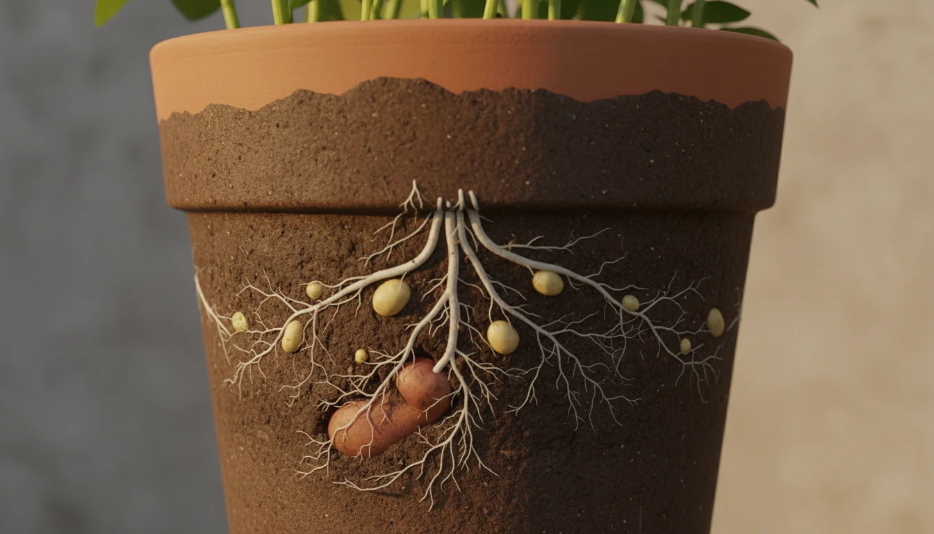 como plantar batata inglesa em vaso