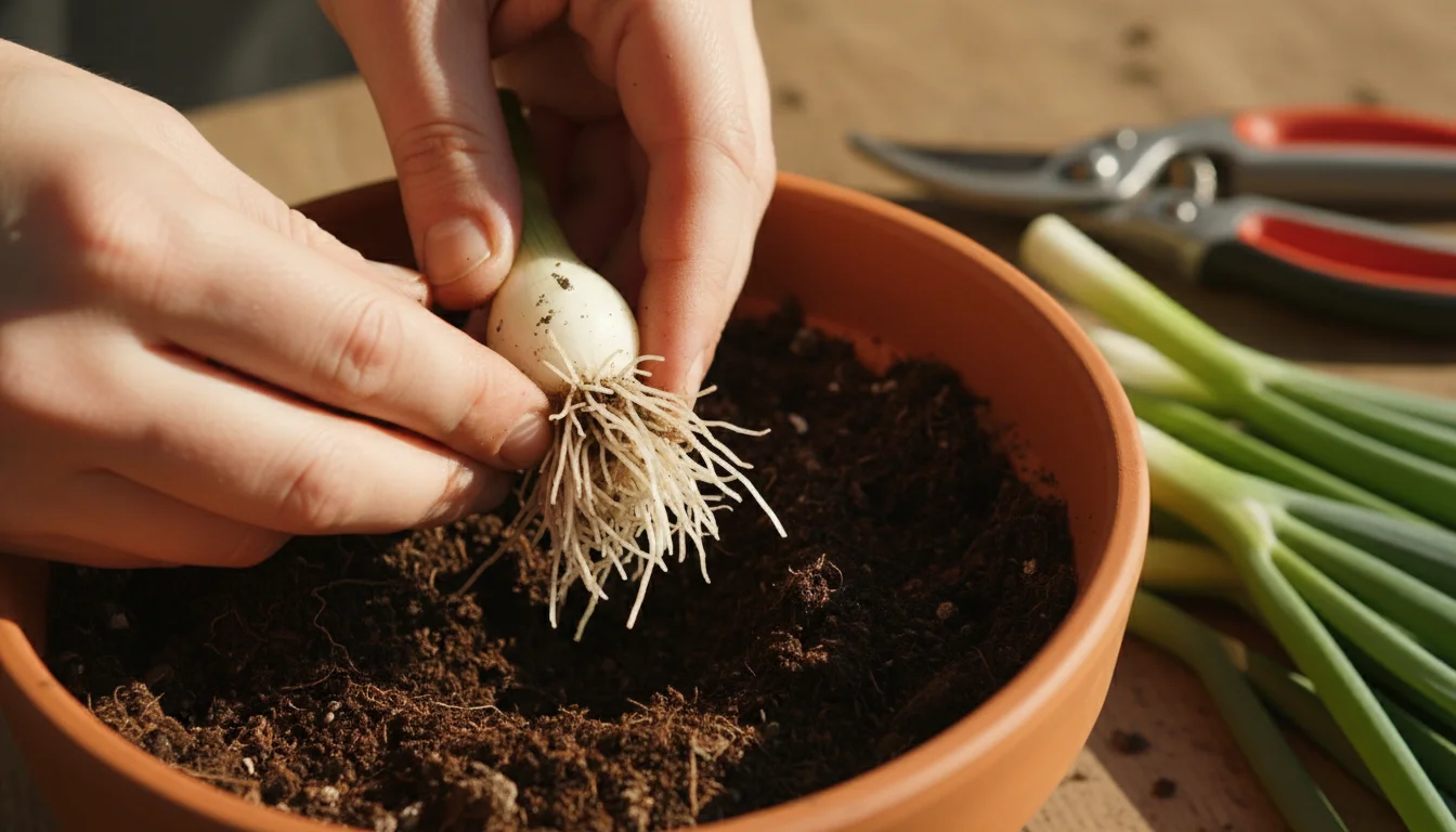 Como plantar cebolinha