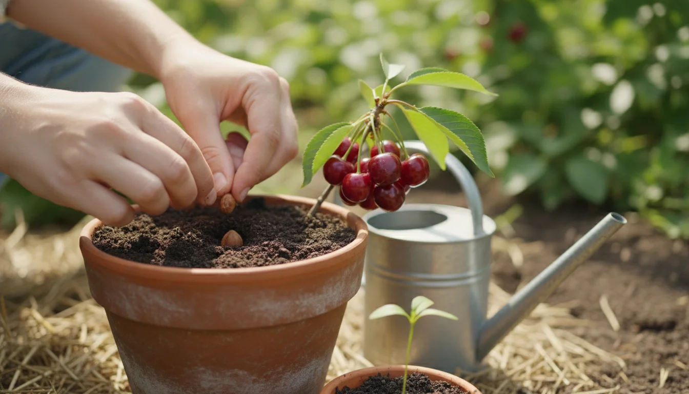 como plantar cereja - Imagem de destaque: Como plantar cereja: guia completo do plantio à colheita (2025)