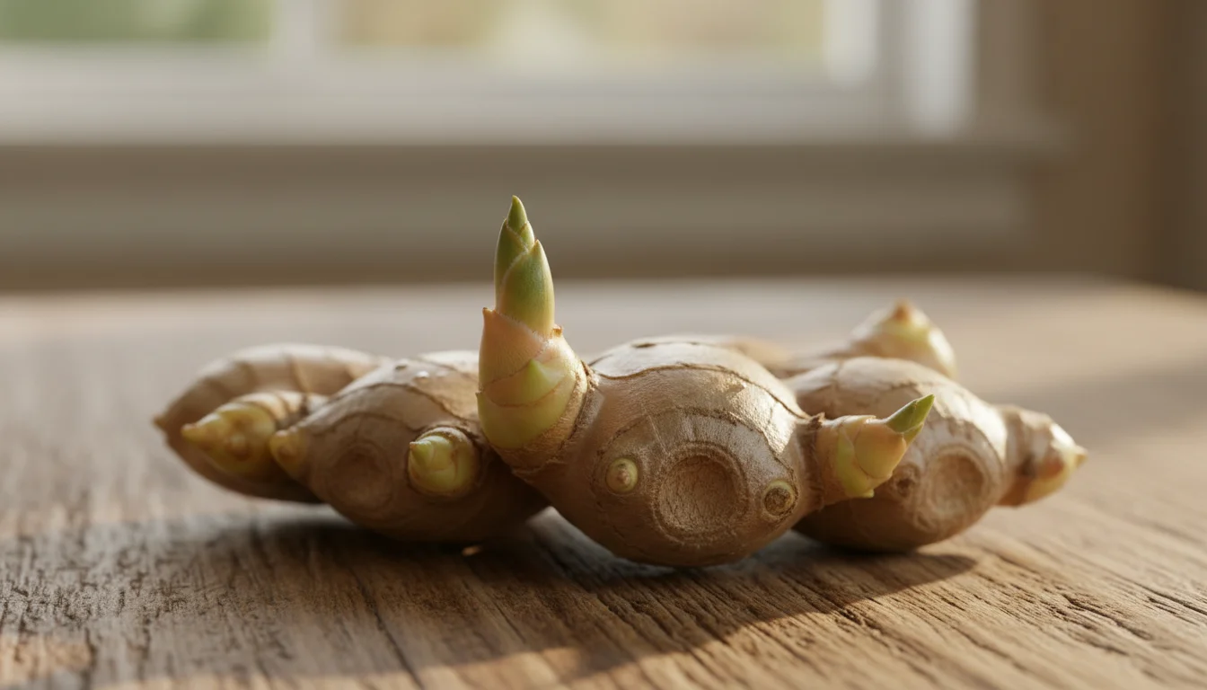como plantar gengibre no vaso
