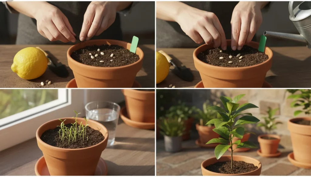 como plantar limão siciliano no vaso passo a passo - Imagem de destaque: Como plantar limão siciliano no vaso passo a passo