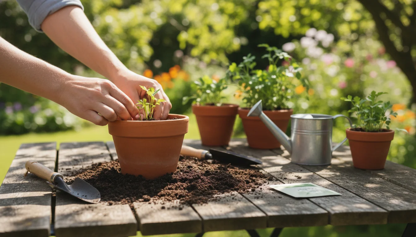 Como plantar salsinha - Imagem de destaque: Como Plantar Salsinha: O Guia Definitivo para Cultivar Salsa em Vaso e Horta