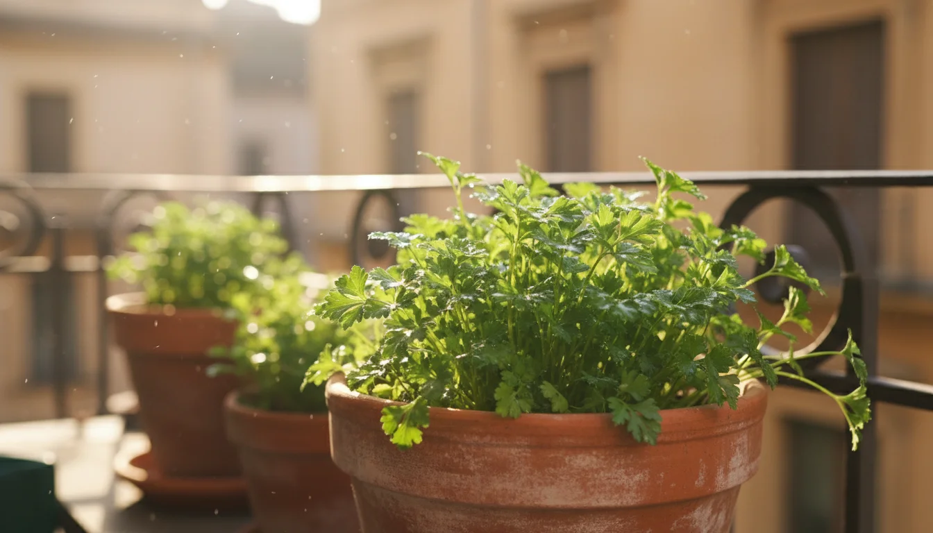 Como plantar salsinha