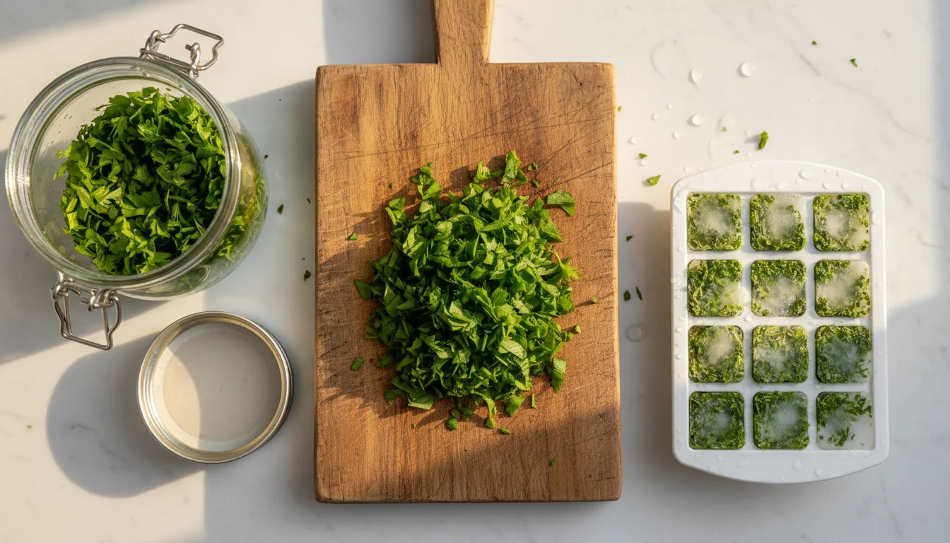 Como plantar salsinha