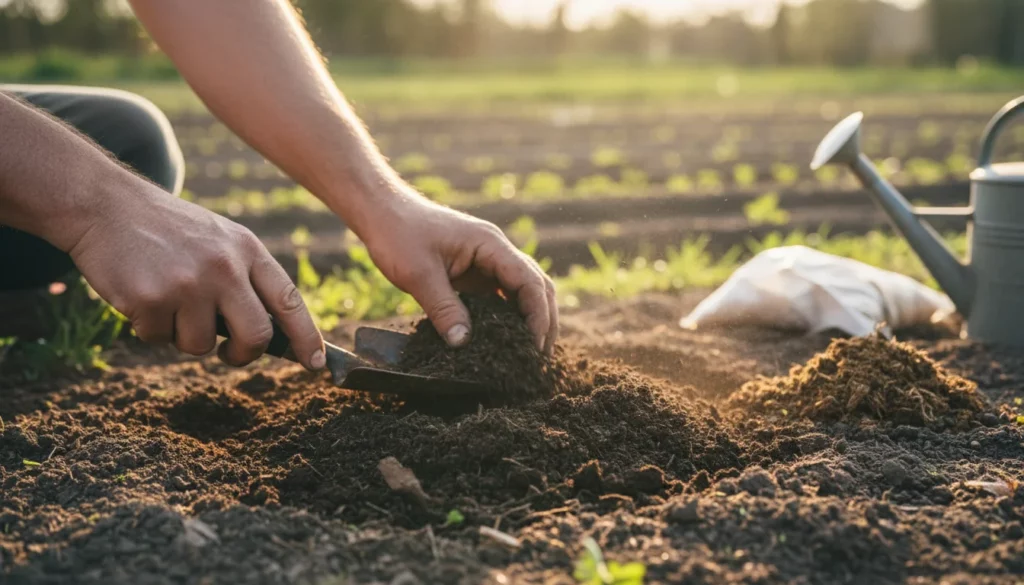 como preparar a terra para plantar - Imagem de destaque: Como preparar a terra para plantar: guia completo de correção e adubação