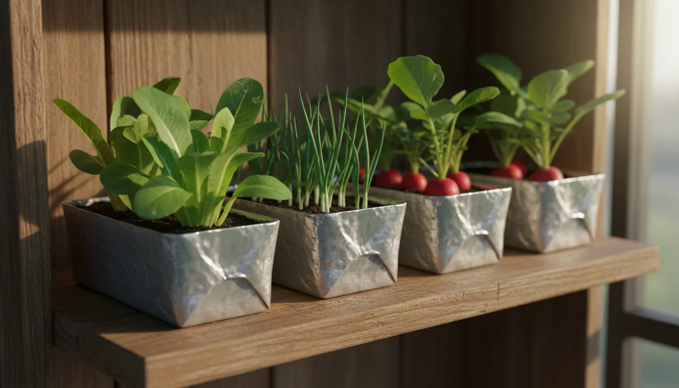 o que plantar em caixa de leite