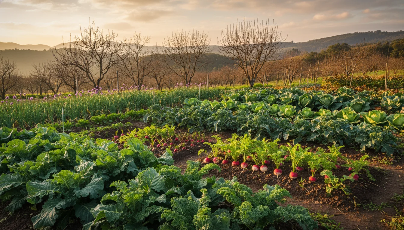 o que plantar no inverno no brasil - Imagem de destaque: O que plantar no inverno no Brasil: guia completo de cultivo