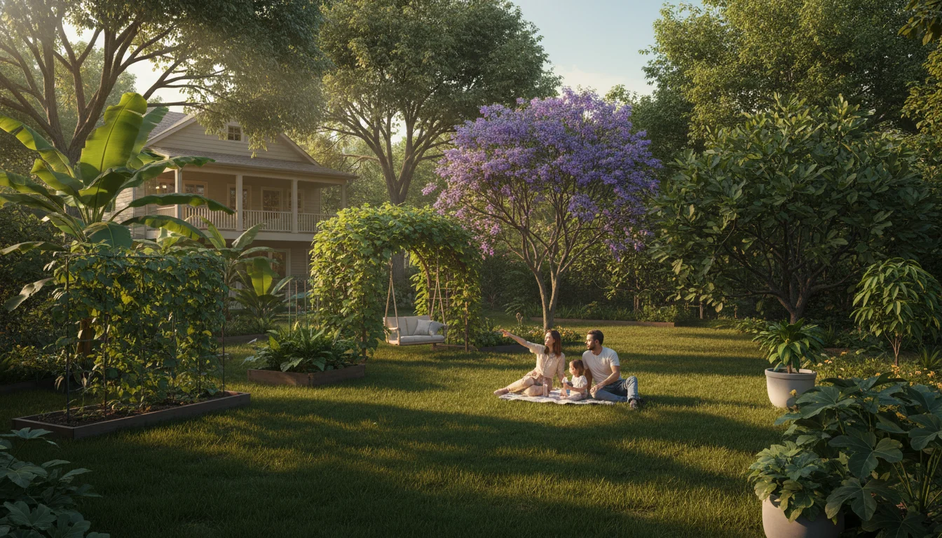 o que plantar no quintal para ter sombra - Imagem de destaque: O que plantar no quintal para ter sombra: guia definitivo de espécies e planejamento