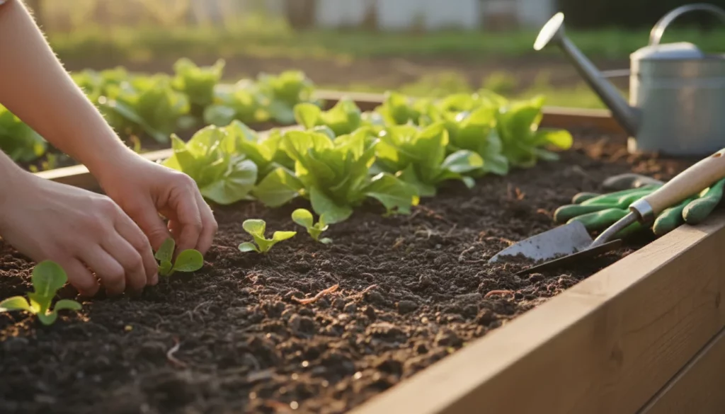 Como plantar alface - Imagem de destaque: Como plantar alface: o guia completo para ter uma horta em casa