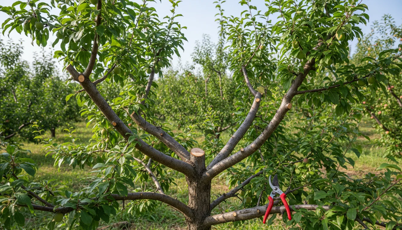 como plantar ameixa no vaso