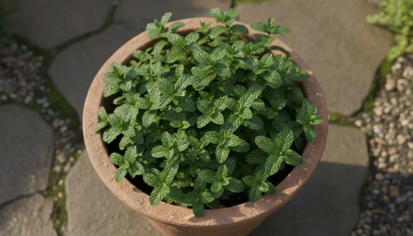 como plantar hortelã por galho