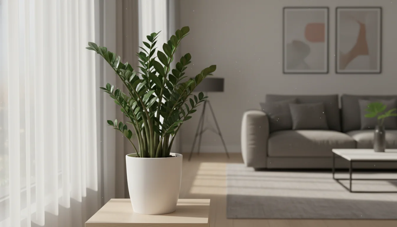 Zamioculca gosta de sol ou sombra