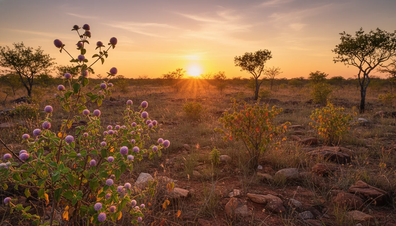 planta coroadinha do cerrado