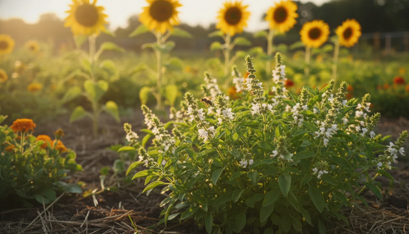 beneficios das abelhas na horta