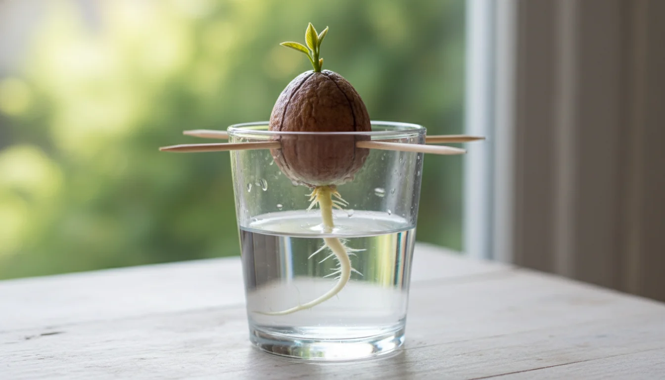 como plantar abacate em vaso