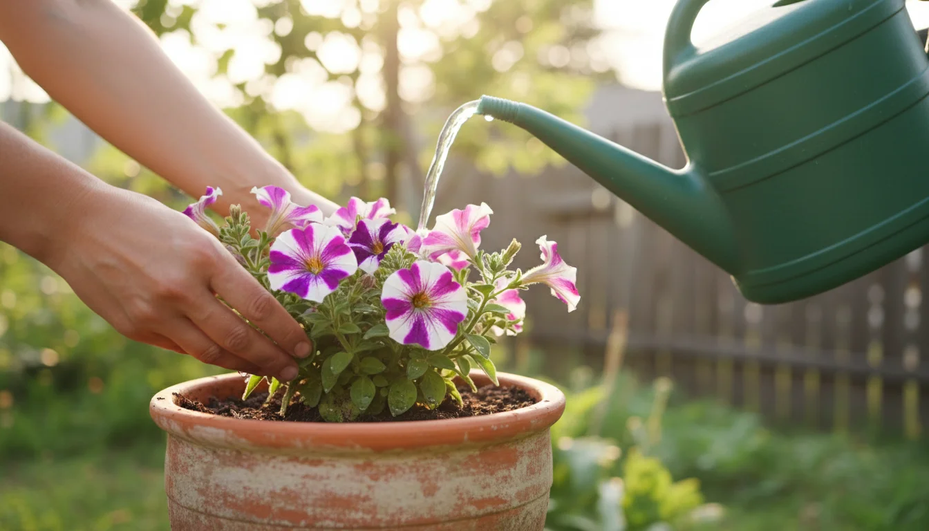 como plantar petunia