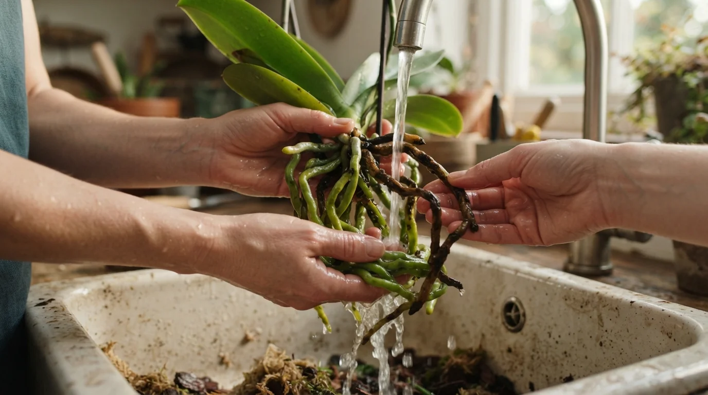 Como cuidar de orquídeas com folhas murchas