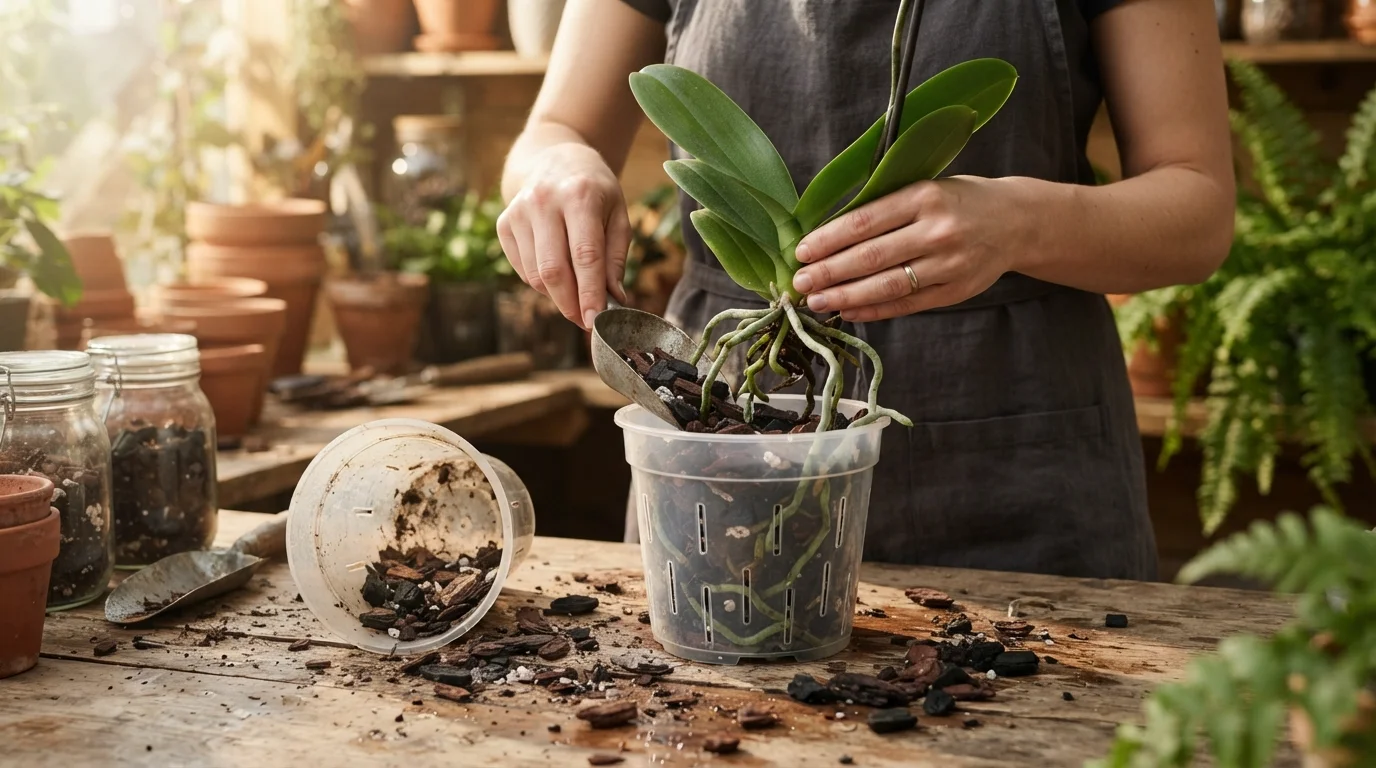 Como cuidar de orquídeas com folhas murchas